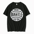 Officials Mickey Mantle New York Baseball Vintage Tee Premium T Shirt