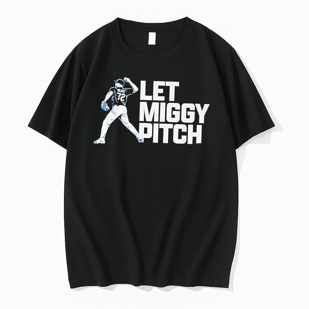 Officials Miguel Rojas Let Miggy Pitch Los Angeles Dodgers Tee Premium T Shirt