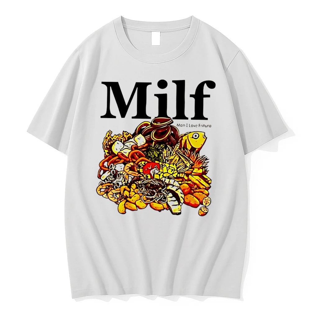 Officials Milf Man I Love Fritura Fried Food Foodie Tee Premium T Shirt