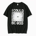 Officials Minimalist Aesthetic I Could Be God Abstract Radiant Eye Graphic Black