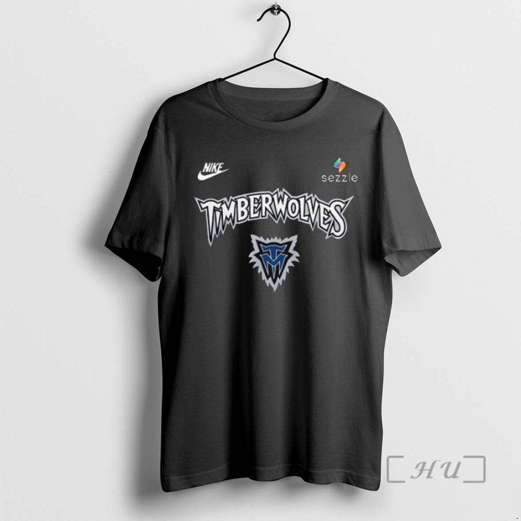 Officials Minnesota Timberwolves Trees Logo T Shirt Sweater