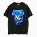 Officials Minnesota Wolf With Lightning Premium T Shirt
