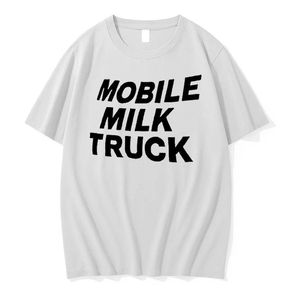 Officials Mobile Milk Truck Funny Humor Slogan Graphic Premium T Shirt