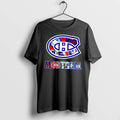 Officials Montreal Canadiens Logo Sports Teams Mashup Black Premium T Shirt