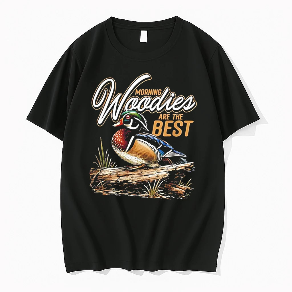 Officials Morning Woodies Are The Best Wood Duck Tee Premium T Shirt