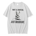 Officials Mouse Not A Snitch Just Observant Funny Animal Tee Premium T Shirt