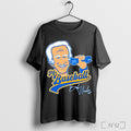 Officials Mr Baseball Milwaukee Brewers Bob Uecker Baseball Cartoon Shirt Sweater Longsleeve And