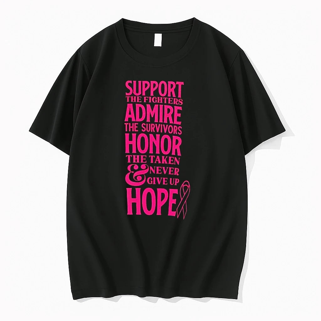 Officials Mr Titan Breast Cancer Awareness Black Mens Premium T Shirt
