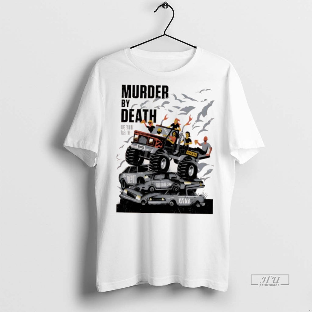 Officials Murder By Death Fall Tour 2025 Salt Lake City Ut Graphic Tee Shirt Sweater