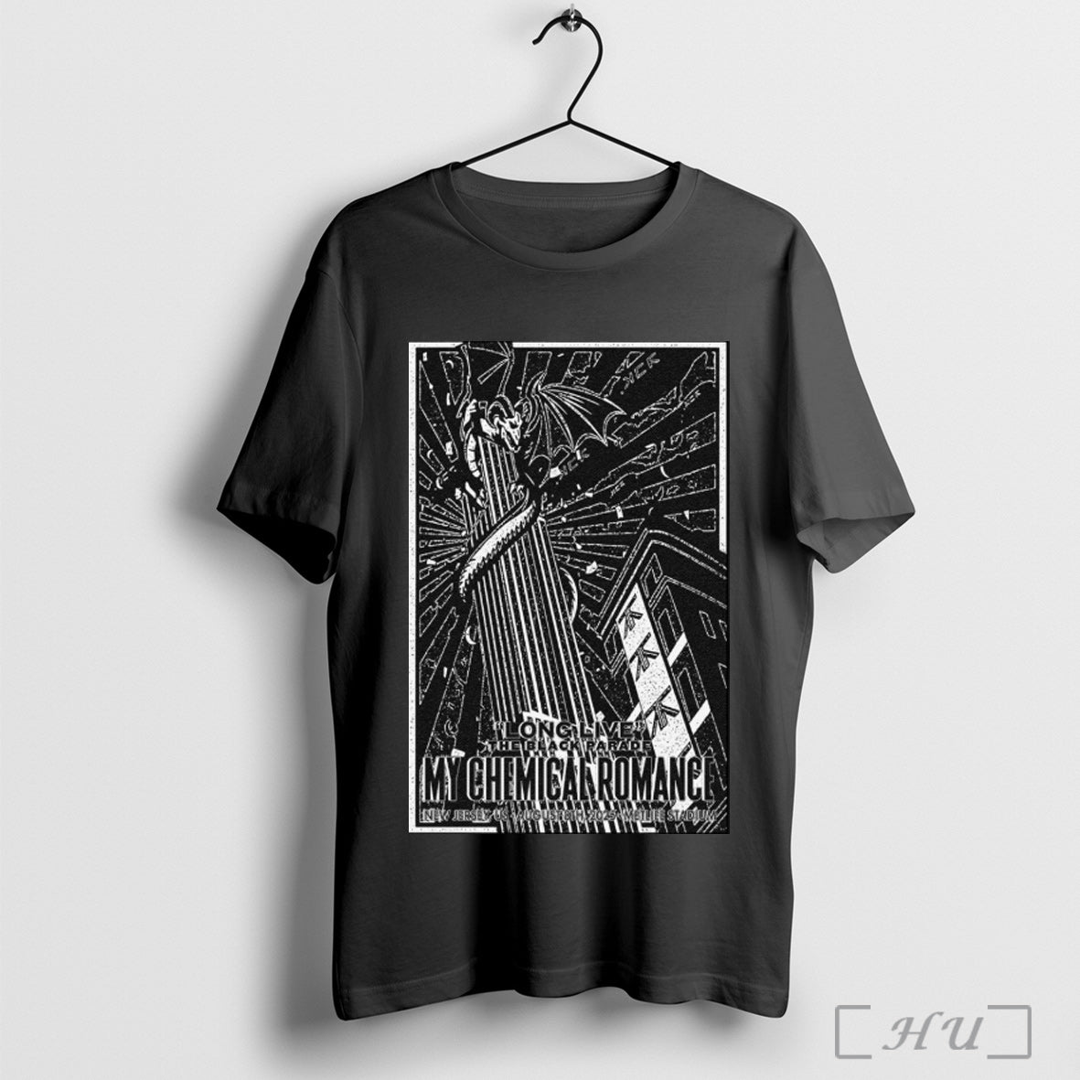 Officials My Chemical Romance Metlife Stadium East Rutherford Nj 2025 Poster T Shirt