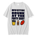 Officials My Getting Drunk At The Footy Tee Premium T Shirt