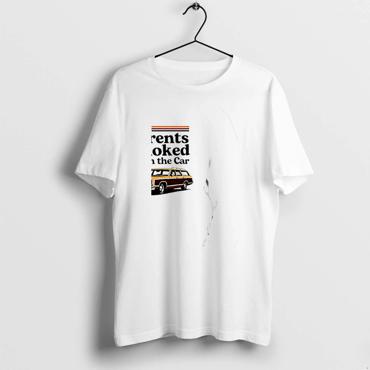 Officials My Parents Smoked In The Car Station Wagon Woody Premium T Shirt
