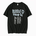 Officials Nofx Ribbed Tour 91 Double Black Mens Premium T Shirt