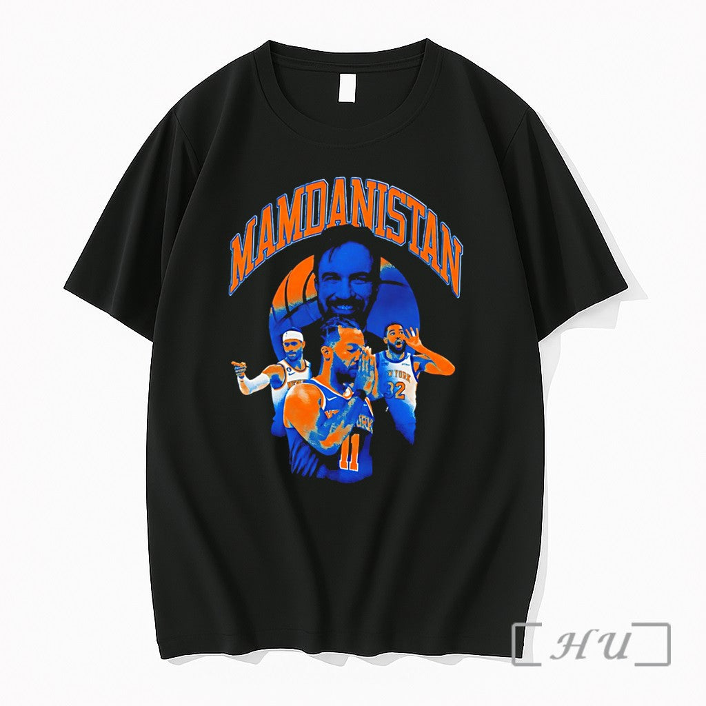 Officials Ny Knicks Mamdanistan 2026 Graphic Tee