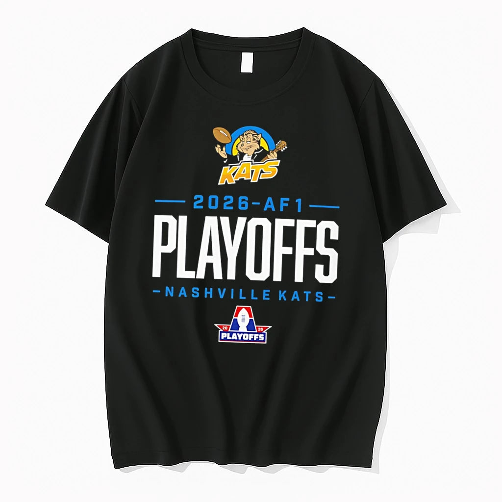 Officials Nashville Kats Playoffs 2026 Af1 Arena Football Tee Premium T Shirt
