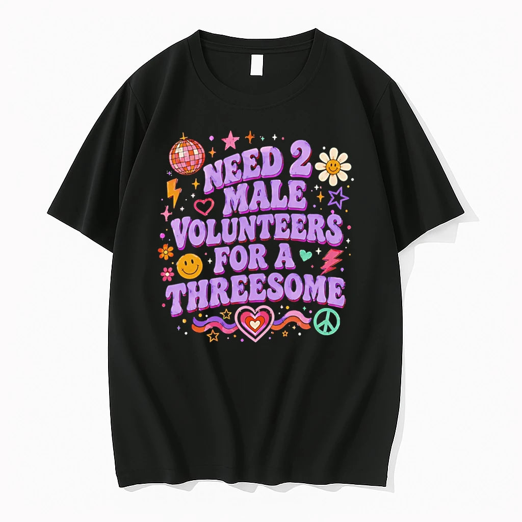 Officials Need 2 Male Volunteers For A Threesome Tee Premium T Shirt