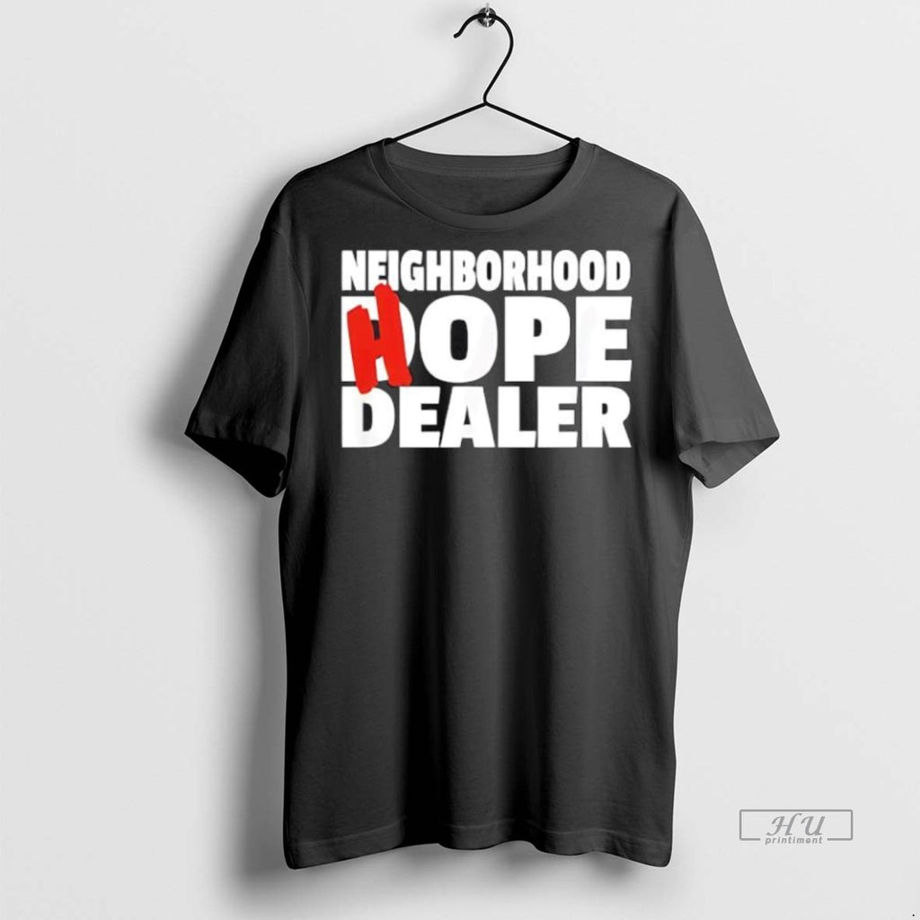Officials Neighborhood Hope Dealer Black T Shirt Sweater
