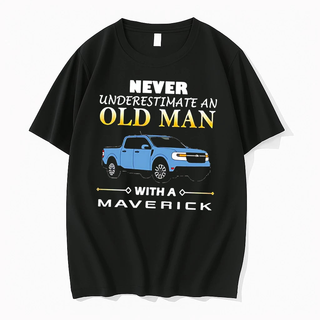 Officials Never Underestimate An Old Man With A Maverick Tee Premium T Shirt