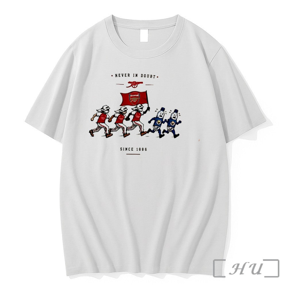 Officials Never In Doubt Since 1886 Arsenal Cartoon Graphic Tee