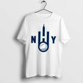 Officials New York City Baseball Skyline Logo Nyc Tee Premium T Shirt