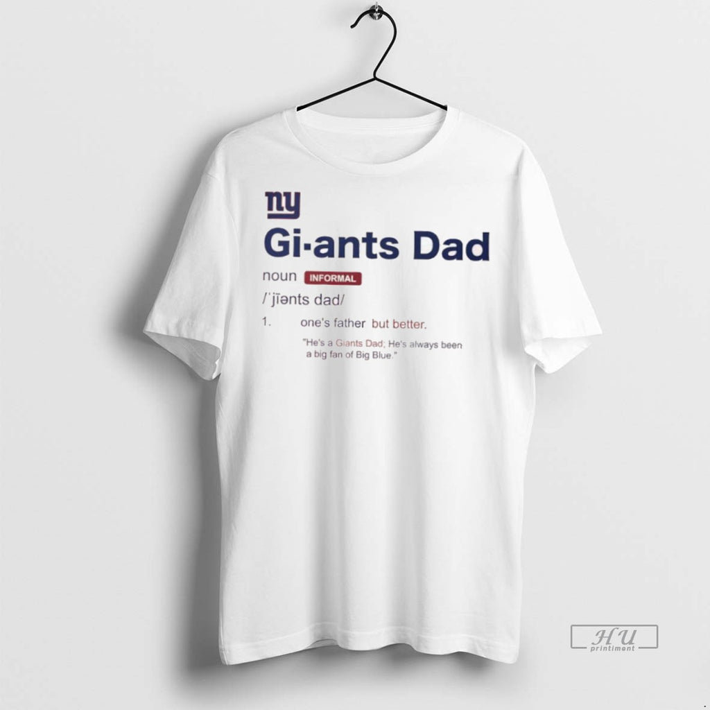 Officials New York Giants Dad Definition Graphic Tee Shirt Sweater
