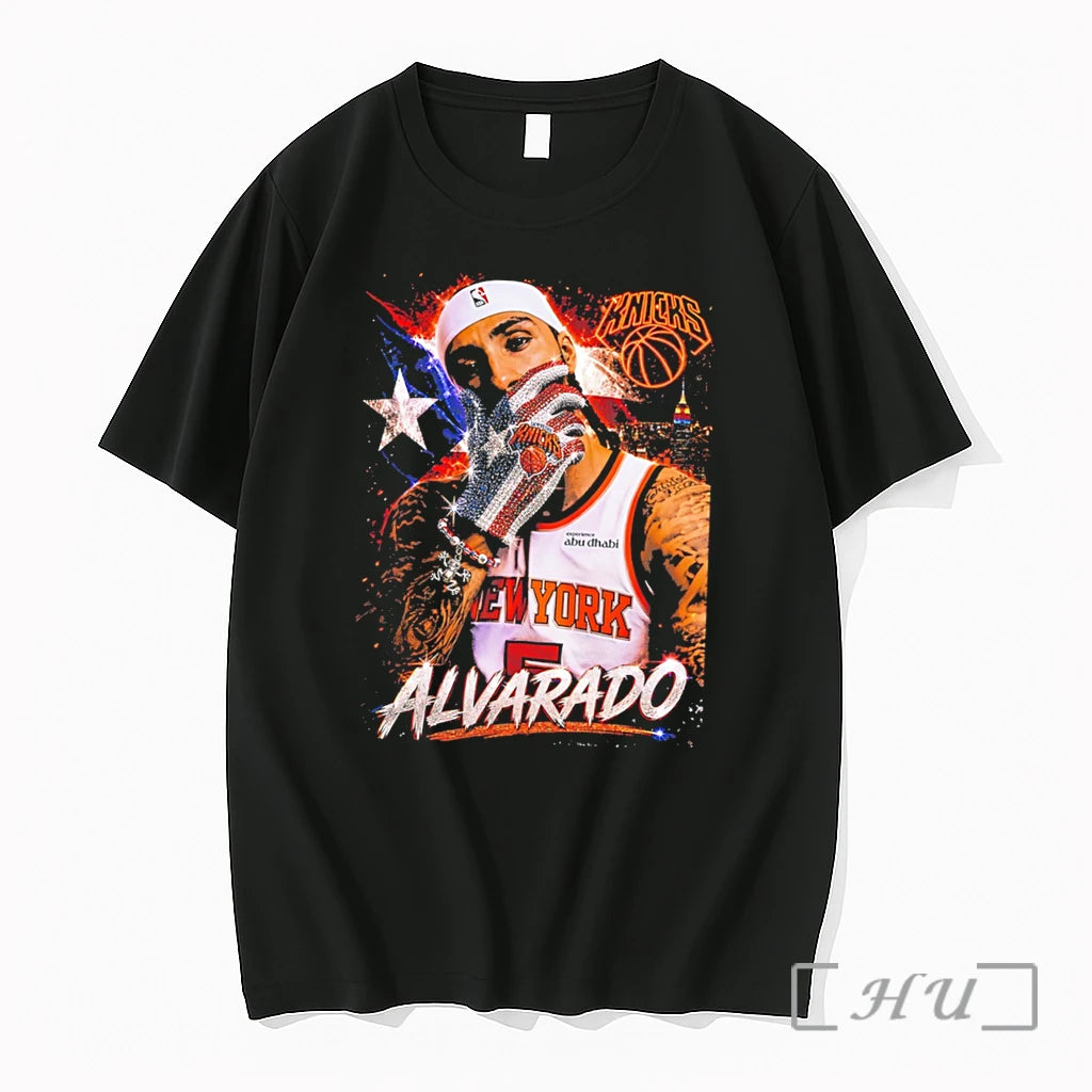 Officials New York Knick Jose Alvarado Icemen Graphic Tee
