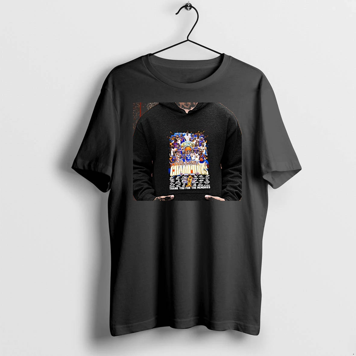 Officials New York Knicks 2025 2026 Champions Jalen Brunson And Team Signatures
