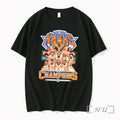 Officials New York Knicks 2025 Nba Cup Champions Team Collage Graphic Tee Premium T Shirts