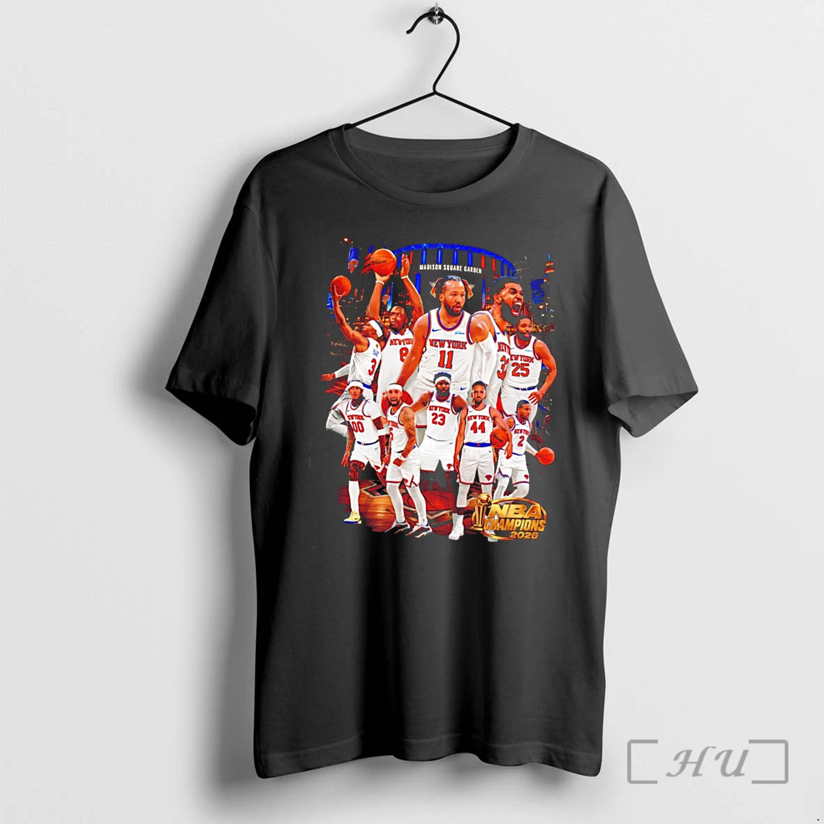 Officials New York Knicks 2026 Champions Washed Graphic Tee