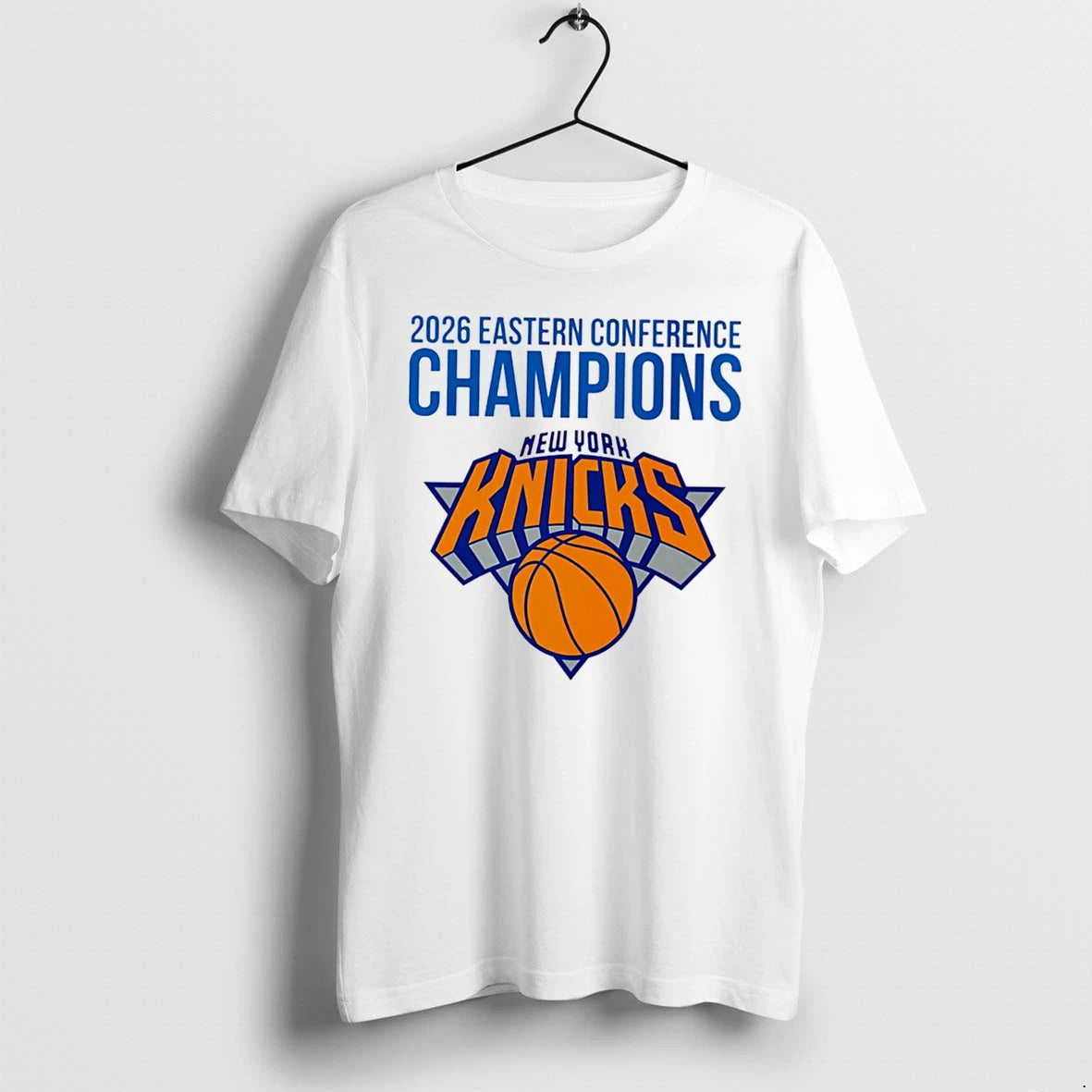 Officials New York Knicks 2026 Eastern Conference Champions Tee Premium T Shirt