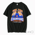 Officials New York Knicks Champions 53 Years Later The Wait Is Over Graphic Tee Premium
