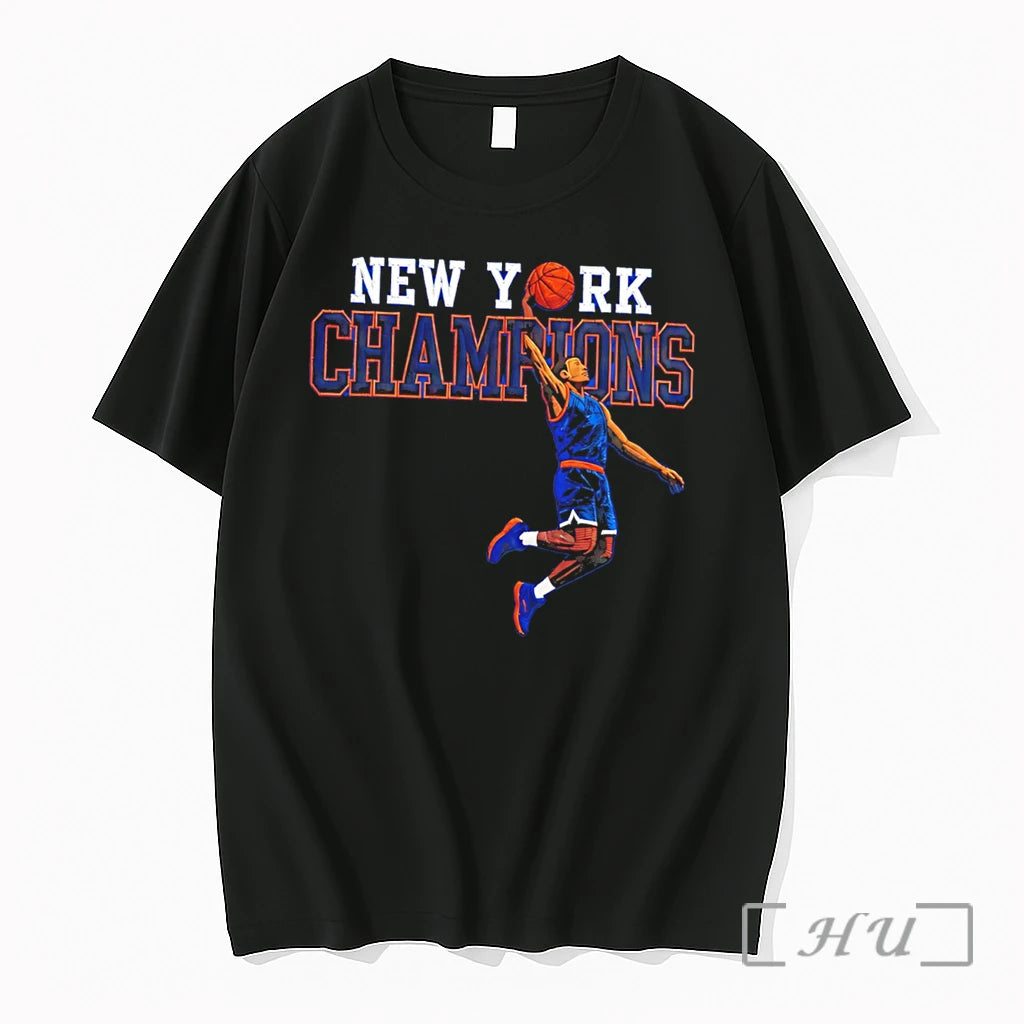 Officials New York Knicks Champions Basketball Player Graphic Tee