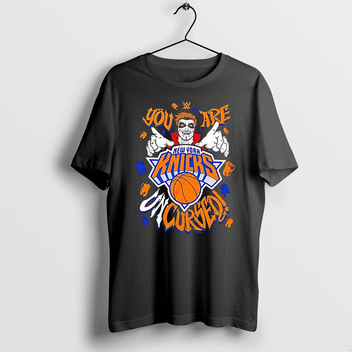 Officials New York Knicks Danhausen You Are Uncursed 2026 Tee Premium T Shirt