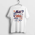 Officials New York Mets Baseball Lifestyle 101 Collage Premium T Shirt