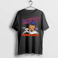 Officials New York Mets Juan Soto Caricature Tri Blend Tee Premium T Shirt