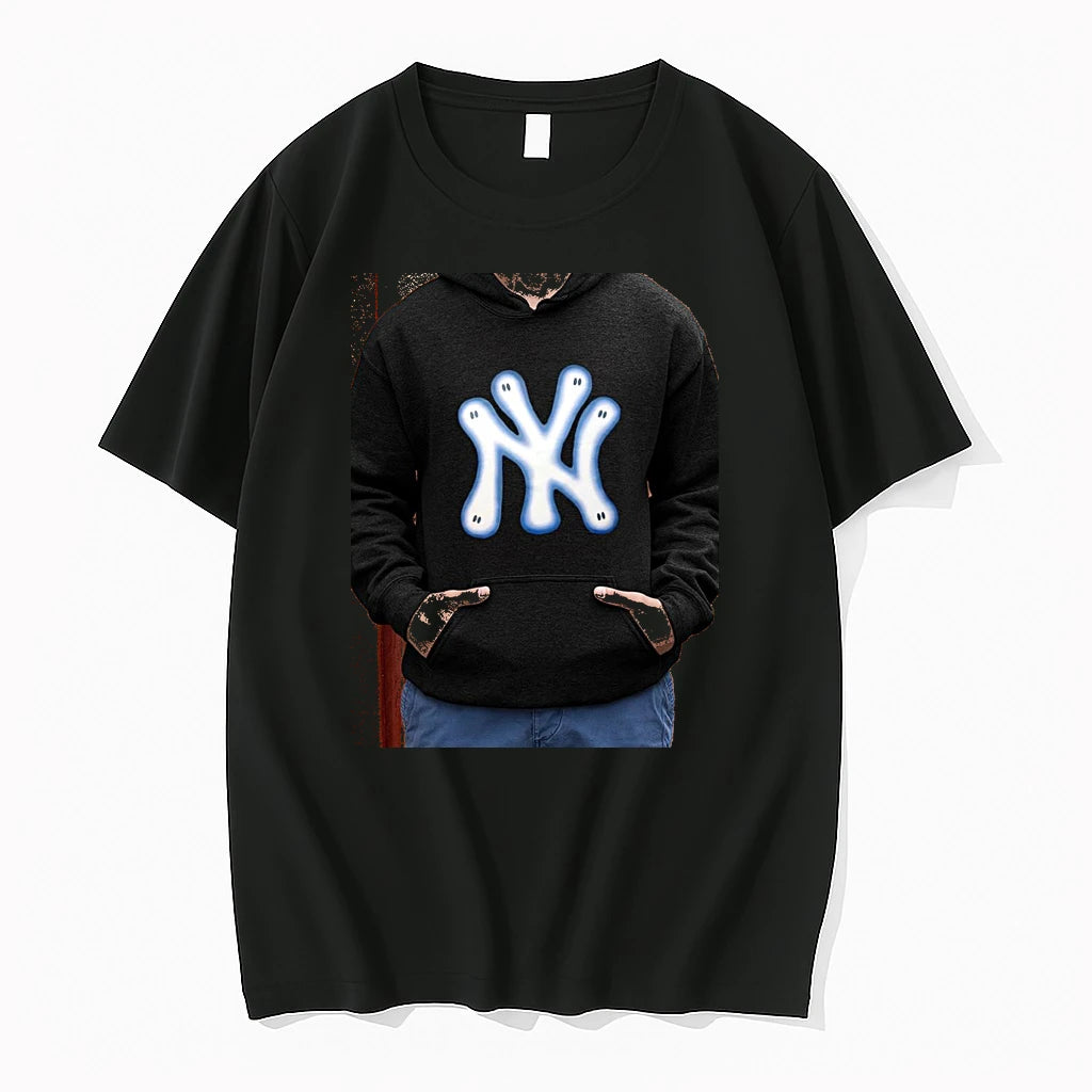 Officials New York Yankees Ghost Logo Mlb Baseball Team Mascot Spirit Premium T Shirt