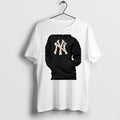 Officials New York Yankees Ny Logo Floral Premium T Shirt