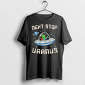 Officials Next Stop Uranus Alien In Spaceship Premium T Shirt