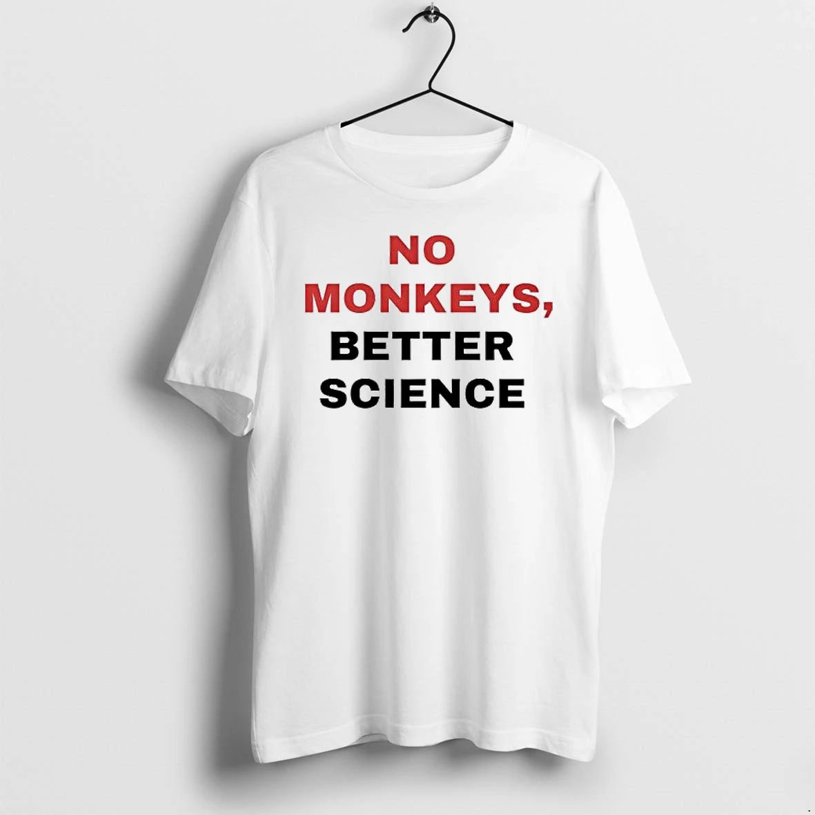 Officials No Monkeys Better Science Research Animal Testing Premium T Shirt