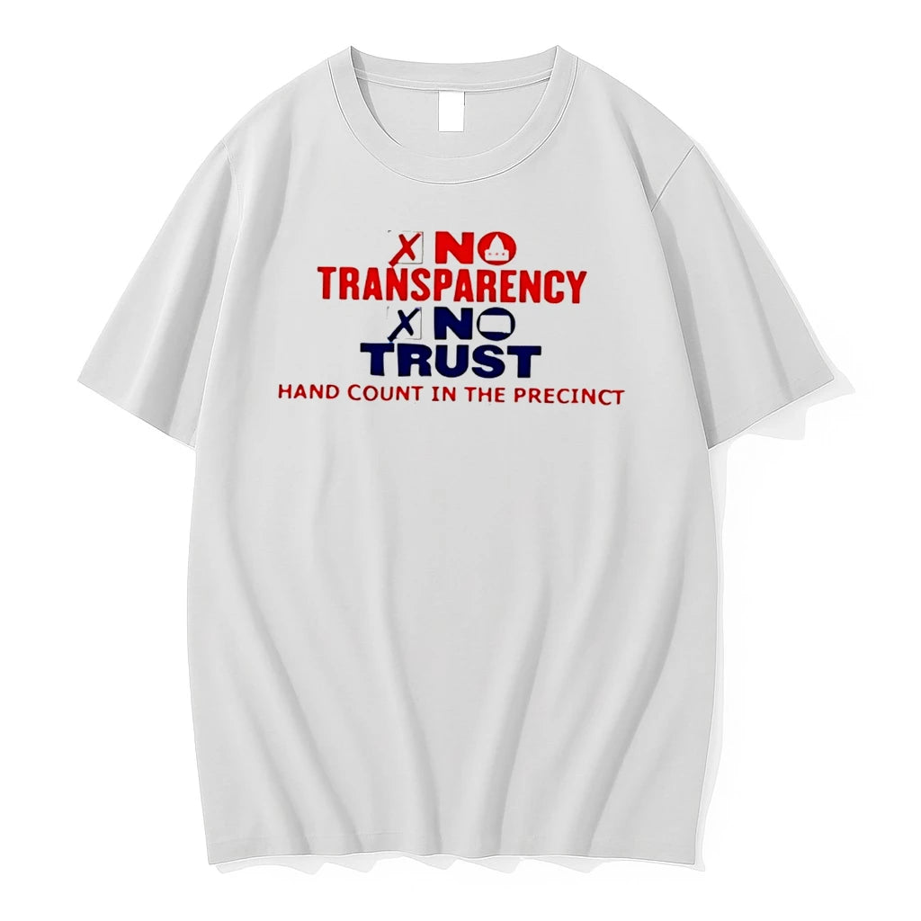 Officials No Transparency No Trust Hand Count In The Precinct Tee Premium T Shirt