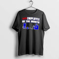 Officials Non Employee Of The Month Gamer Video Game Slacker Humor Black