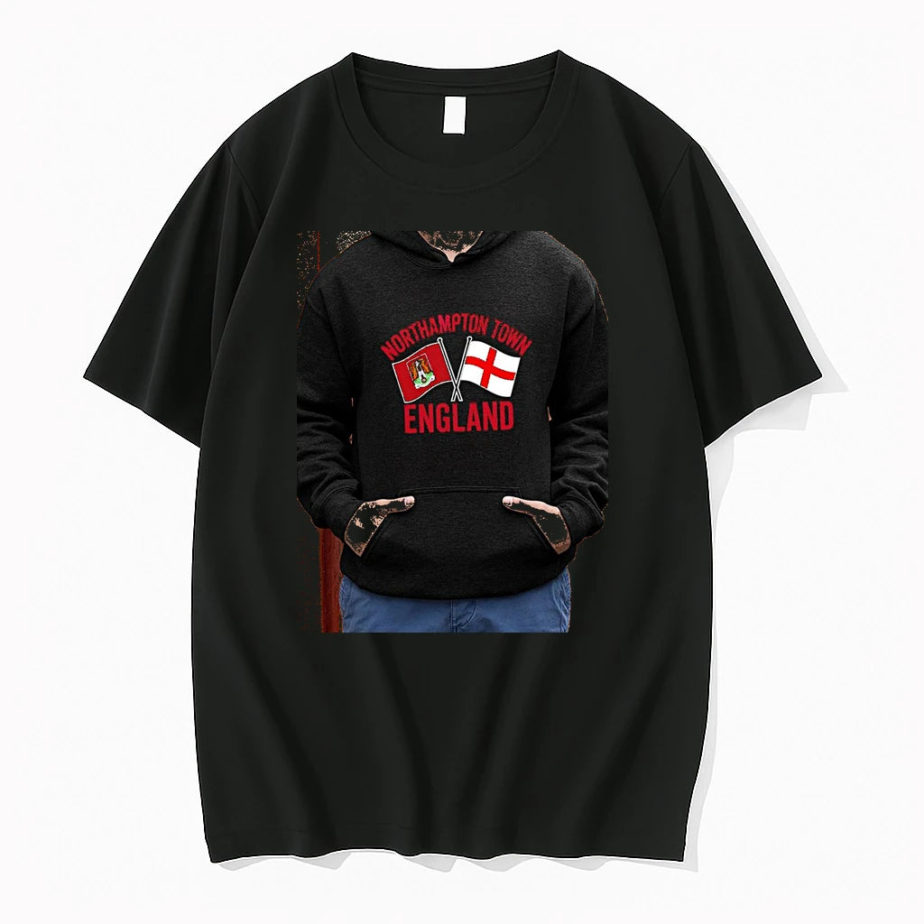 Officials Northampton Town F C England Town Premium T Shirt