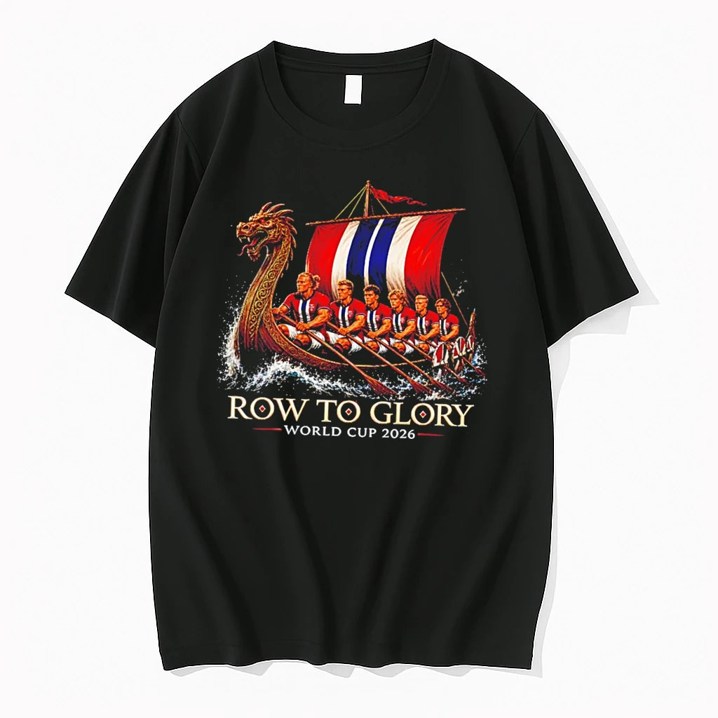 Officials Norway National Football Team Row To Glory World Cup 2026 Tee