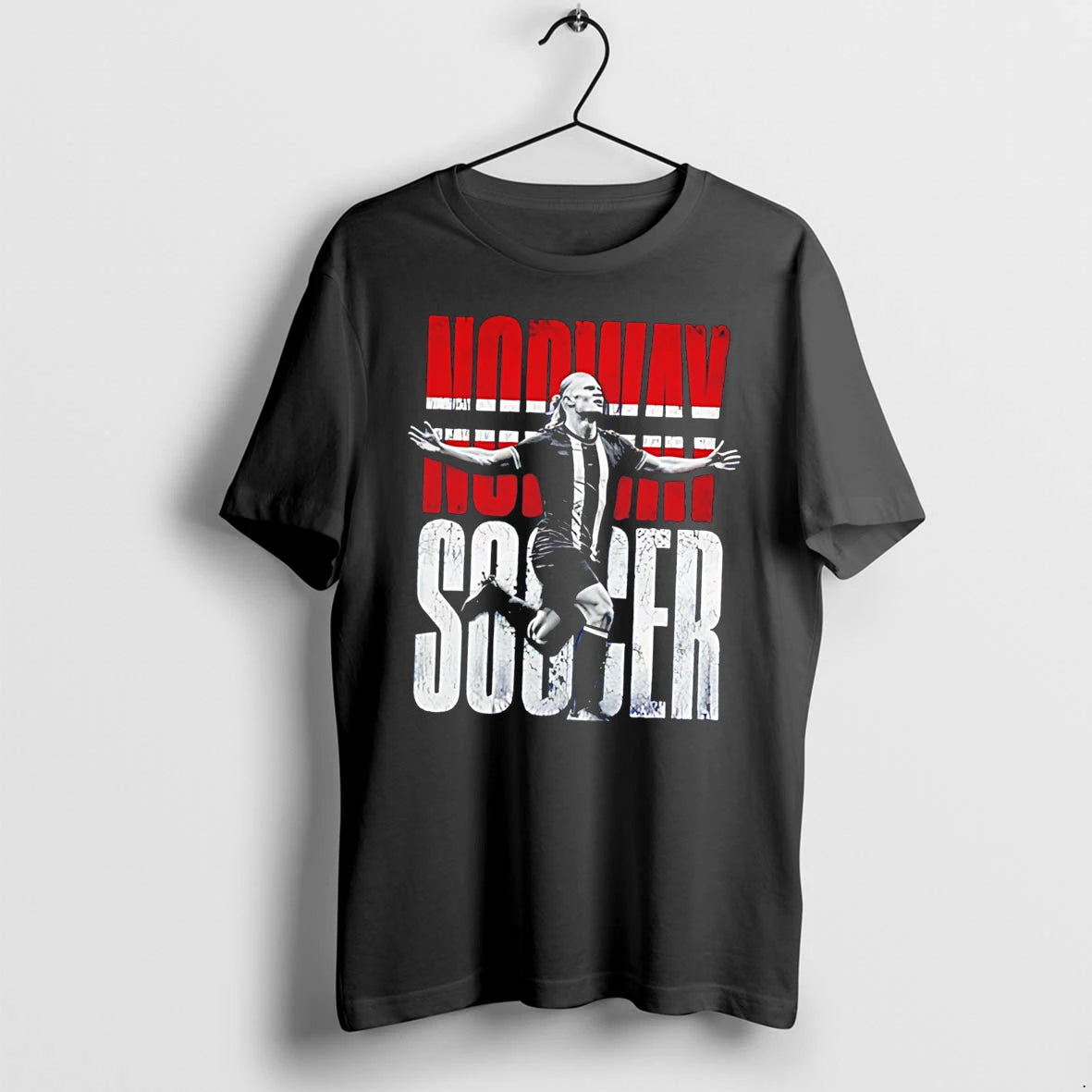 Officials Norway Soccer Erling Haaland Vintage Tee Premium T Shirt