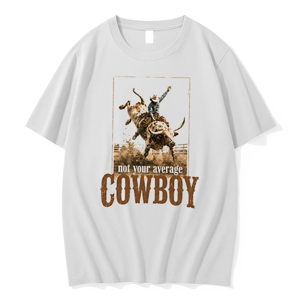 Officials Not Your Average Cowboy Bull Rider Rodeo Tee Premium T Shirt