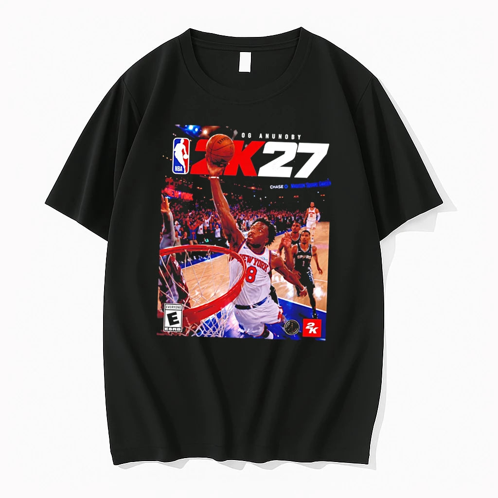 Officials Og Anunoby New York Knicks Nba 2k27 Video Game Cover Tee