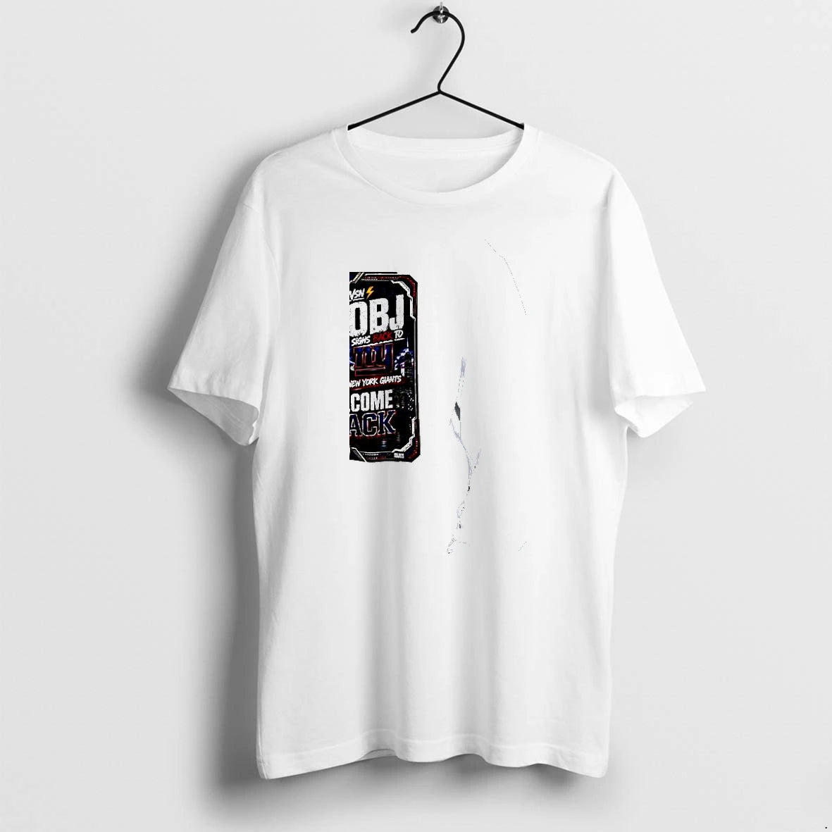 Officials Odell Beckham Jr New York Giants Welcome Back To Card Premium T Shirt