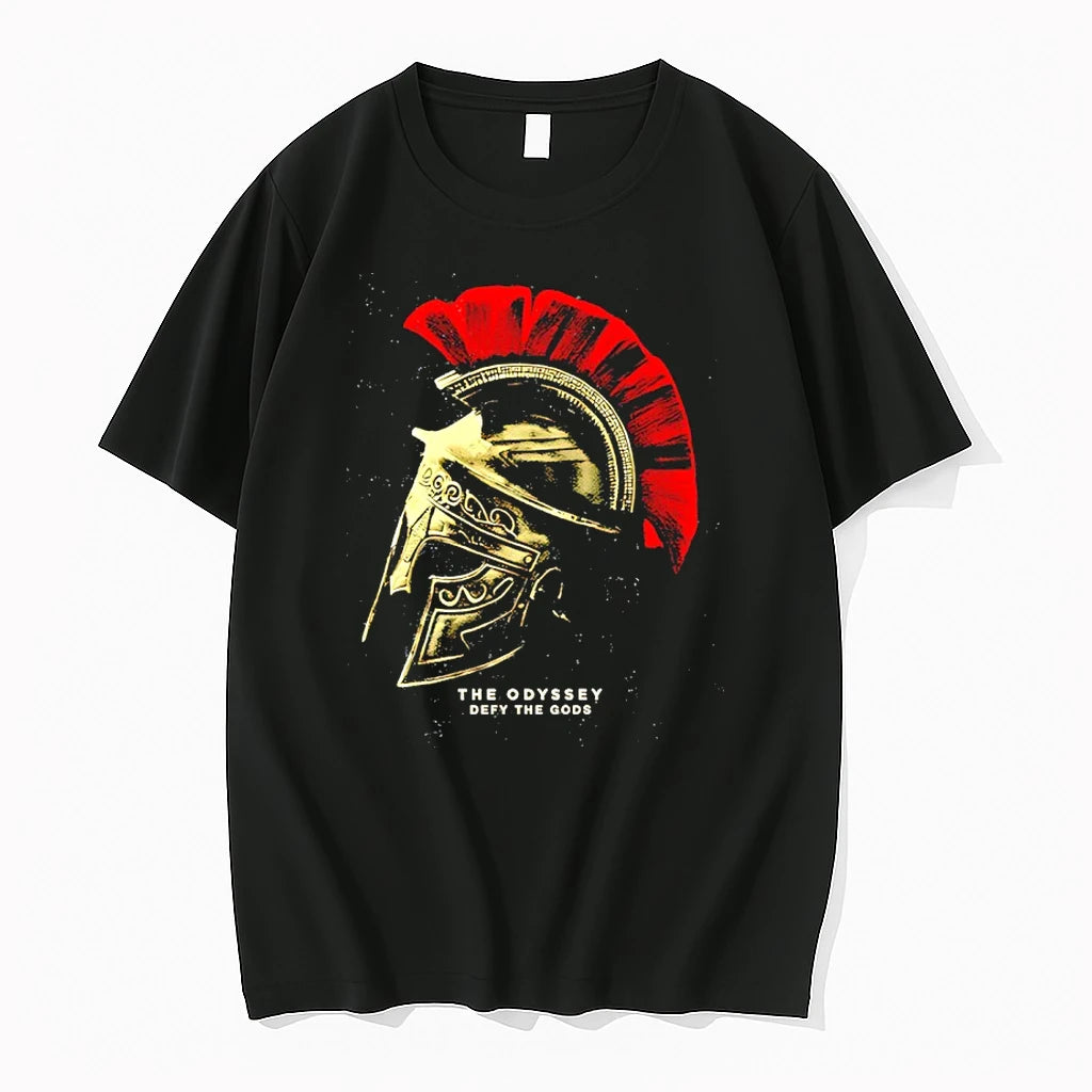 Officials Odysseus The Odyssey Defy The Gods Spartan Helmet Women Premium T Shirt