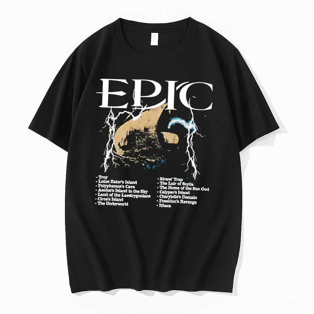 Officials Odysseuss Tour X The Odyssey 2026 Film Graphic Tee Premium T Shirt