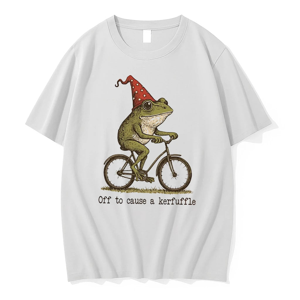 Officials Off To Cause A Kerfuffle Frog Tee Premium T Shirt